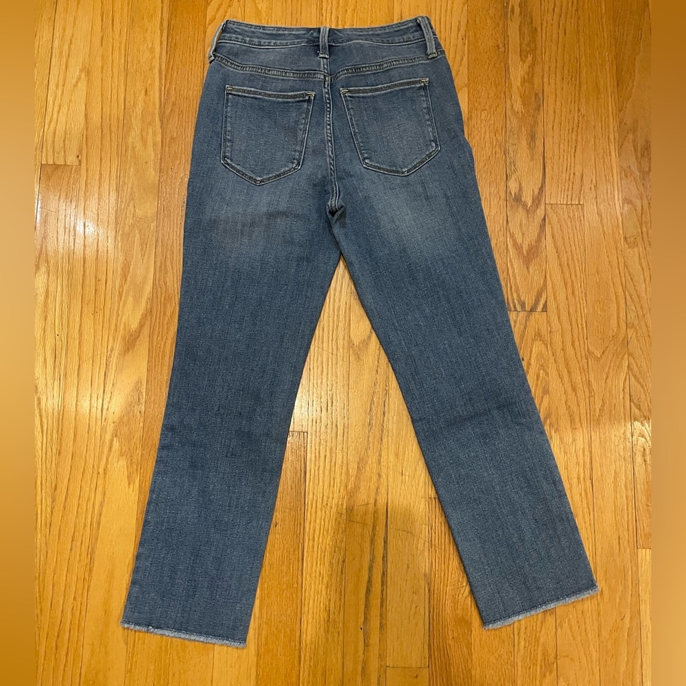 Blue washed denim Women